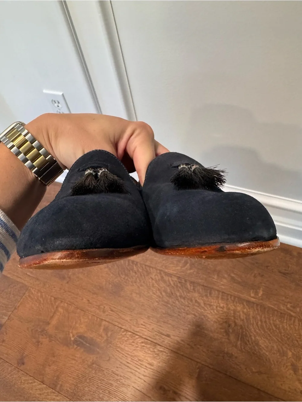 Lucchese size navy
